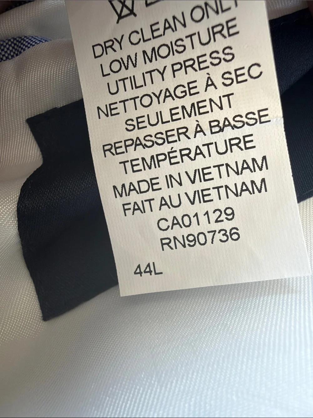 Tommy Hilfiger Light Gray Plaid Sport Coat